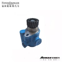 Steering Oil Pump Assembly (Blue Engine, Double, No Safety Valve)