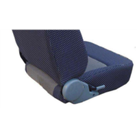 Driver seat cushion assembly