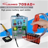 SUNKKO S709A Push Up Spot Welding + 70B Handheld Spot Welding Pen + Soldering 110V Portable Pulse Battery Welder Machine