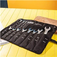 Deli DOUBLE OPEN ENDED SPANNER SET of 12 pieces, 5.5-32mm, DL0312