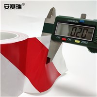 SAFEWARE, Floor Marking Tape (Red/White) 7.5cm22m PVC Material, 14326