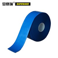 SAFEWARE, Heavy Duty Marking Tape (Blue) 10cm30m 1mm Thick PVC Material, 15103