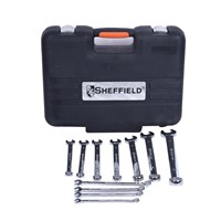 SHEFFIELD, 11Pc Combination Wrench Set (Plastic case)

, S017105