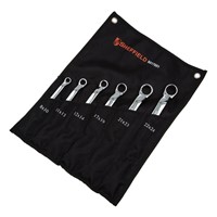 SHEFFIELD, 6Pc Double Ring End Spanner Set
, S017601