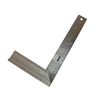 Stainless steel square with aluminum handle 300x165mm