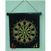 rolling magnetic safety dartboard