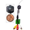 The Worlds Smallest Wireless/Wire Color Pinhole Camera with Audio