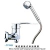 single handle wall hanging type shower faucet