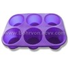 Silicone Bakeware-6 Cup Muffin Pan