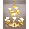 alabaster chandelier lamp