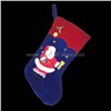 Flashing christmas stocking