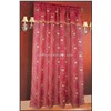 voile P/D embroidery ready-made curtain