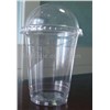 PET cup with dome lid,disposable plastic cup