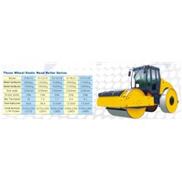 Three wheel Static road roller