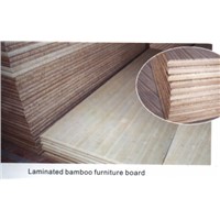 Mingling laminated bamboo furniture board