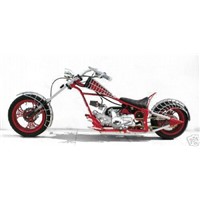 Black Window Chopper (Spider Mini Chopper)