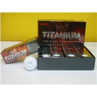 HiO Titanium Golf Balls