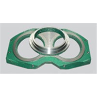 wear parts for concrete pump(wear plate and ring)