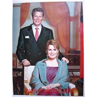 portrait oil painting from customers`photos