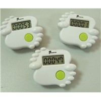 Sole-shape Step Counter with Different Colors TX5028