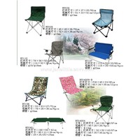 Folding chairs and tables (2)