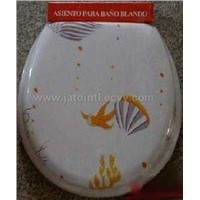 PVC printed toilet seats/JATO-PVC06