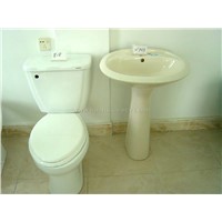 M-818 Toilet and MP-03 Wash basin