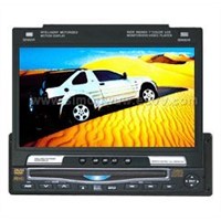 One Din Indash DVD Player with LCD Monitor