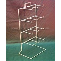 White Coated Wire Counter Top Rack
