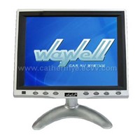 8 Inches Universal in-car TFT-LCD Monitor with Touch Panel with VGA and TV