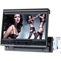 7-Inch Motorized in-dash TFT LCD with DVD Player /FM/TV/4*45AMP/MP4(DIVX), A7200