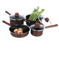 Kitchenware-Non-stick 7pcs Cookware Set (DJA-1005)