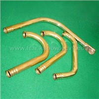 brass polished angle tube