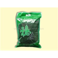 Vacuum Plastic Bag Packing Green Tea