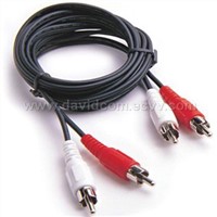 2 RCA to 2 RCA cable