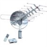 INFRARED REMOTE-CONTROLLED ROTATING ANTENNA