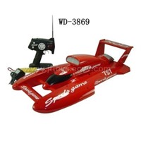 Remote Control Speed Boat W/ Battery