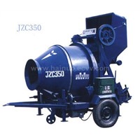 JZC350 conical reversing drum concrete mixer