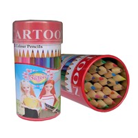 3.5&amp;quot; 24-Color Pencil Canister
