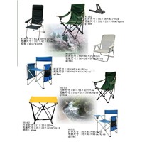 Folding chairs and tables (6)