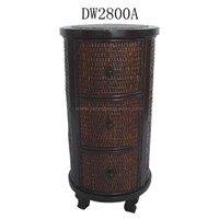 Wooden and Rattan Table(Coffe Table,Furnitures,Crafts)