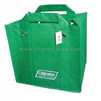non- woven green bag