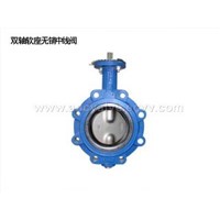 Soft Seated Butterfly Valves with Double Stems