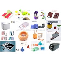 Stationery Set, File organizer, Memoclip, Calendar, Note, USB products, PC camera, Mouse pad
