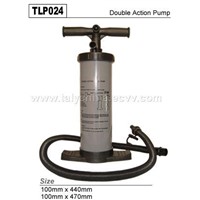 Double action pump