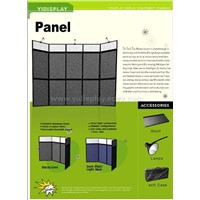 folding panel display