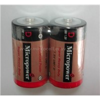 Quality D size R20P 1.5V batteries