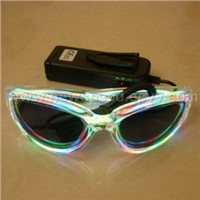 Glow in the Dark EL Lightup Sunglasses