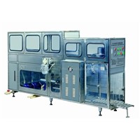 Bottling machine, bottle washing, filling and capping machine