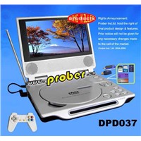 7ortable DVD Player  with TV/FM/USB/Card reader/